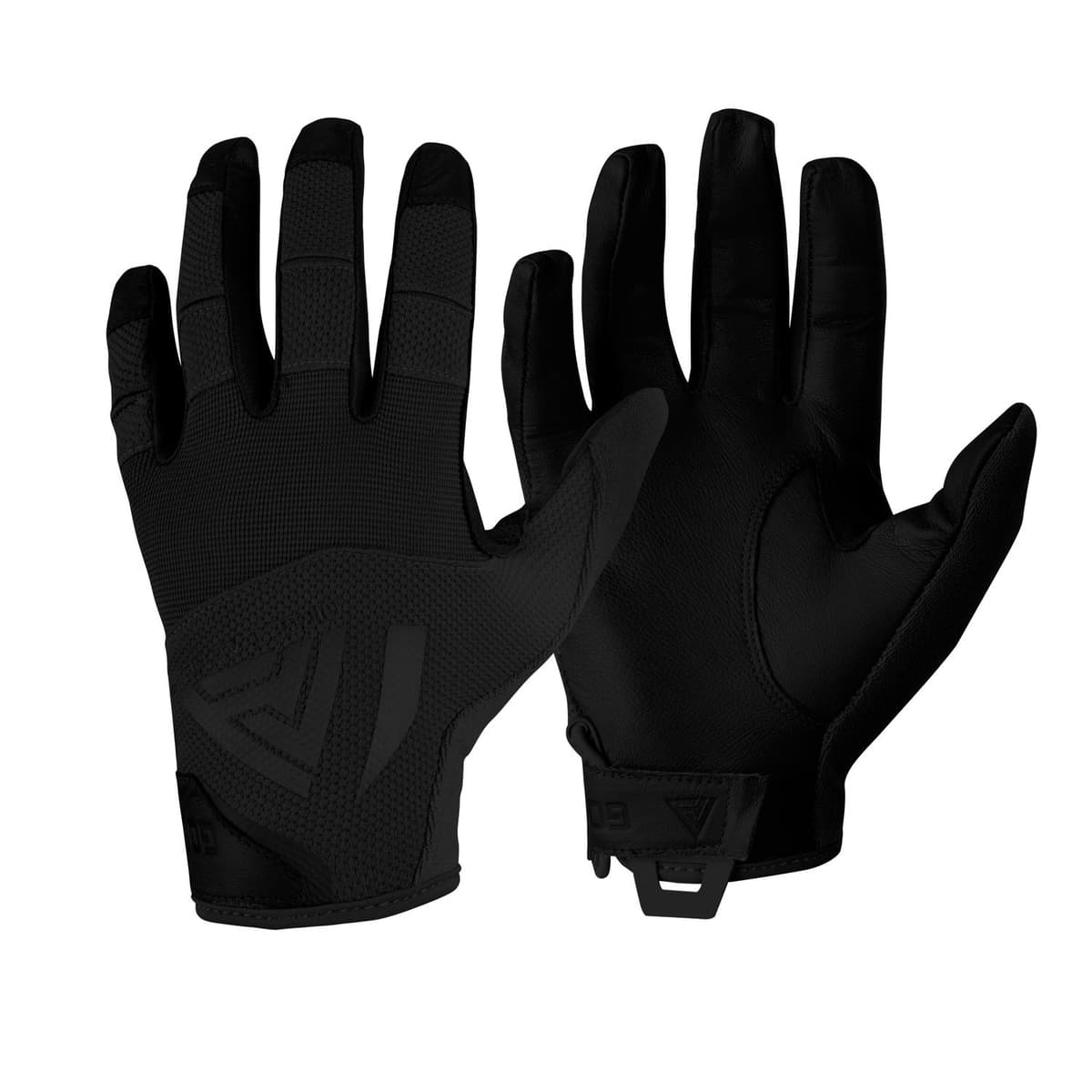 Direct Action HARD GLOVES Pelle - Nero, M